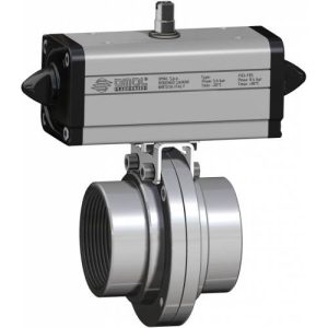 Βάνα 2οδη ανοξείδωτη σειρά 490 διπλής ενέργειας