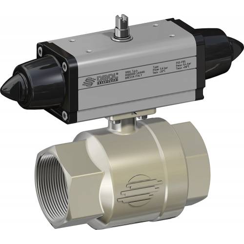 Βάνα 2οδη μπρούτζινη σειρά 100 μονής ενέργειας