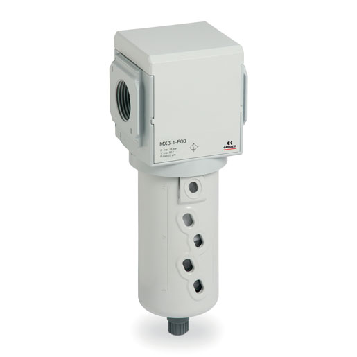 FRL Filter with Automatic Drain Series MC, MX2 & MX3